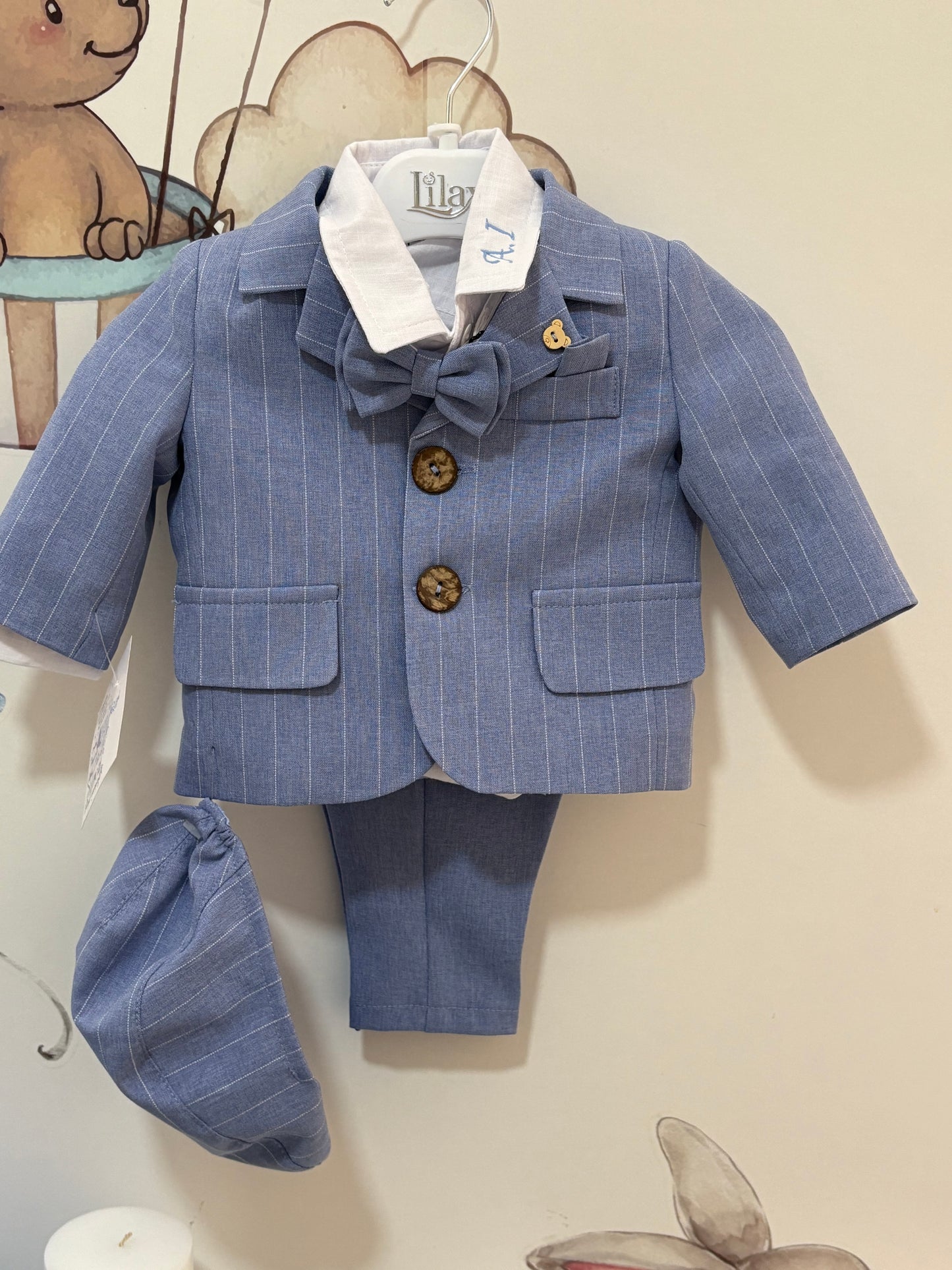 Set de botez, blue, băiat