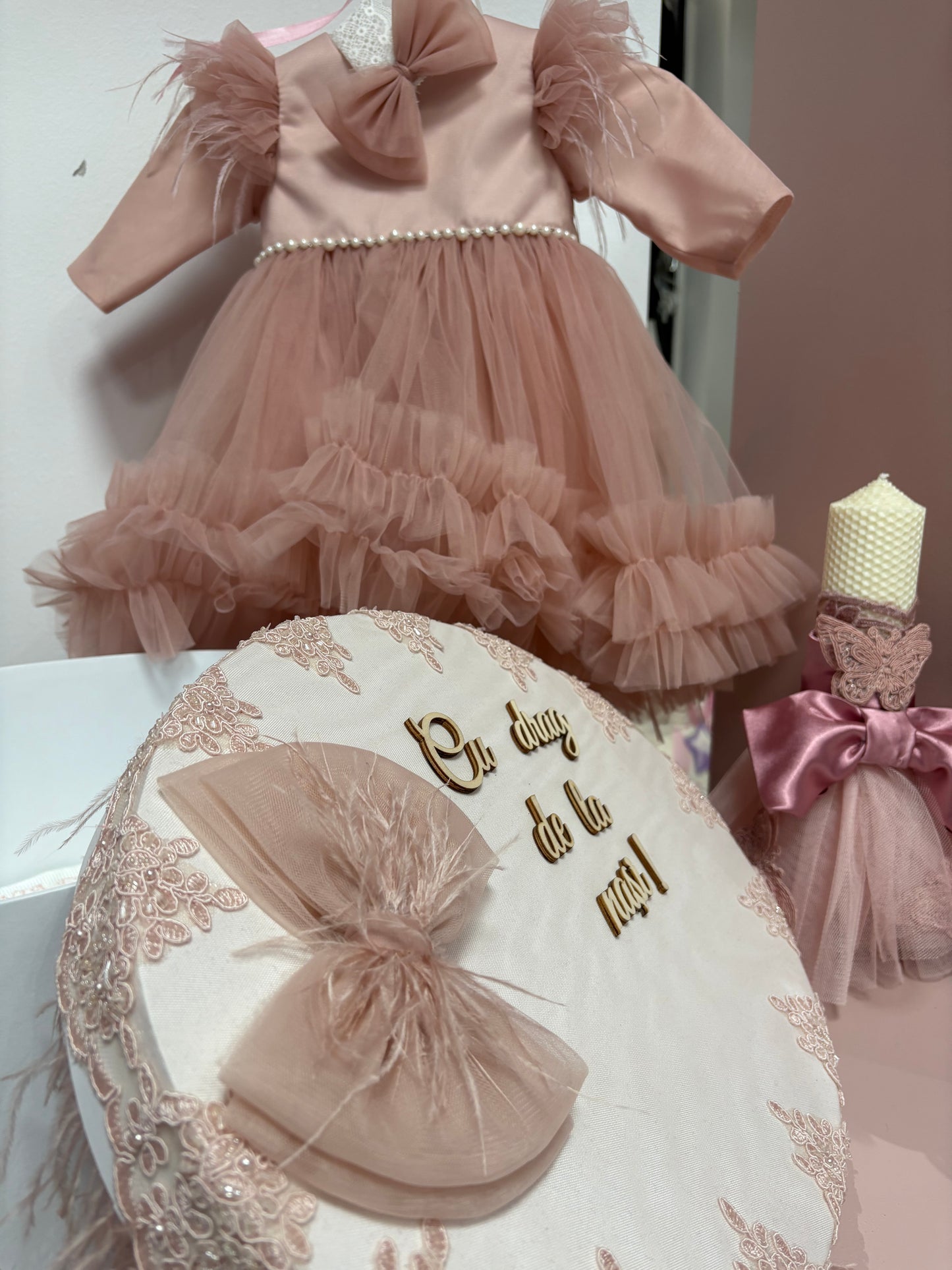 Set de botez pentru fetițe Rozalia